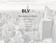 Tablet Screenshot of blv.ch